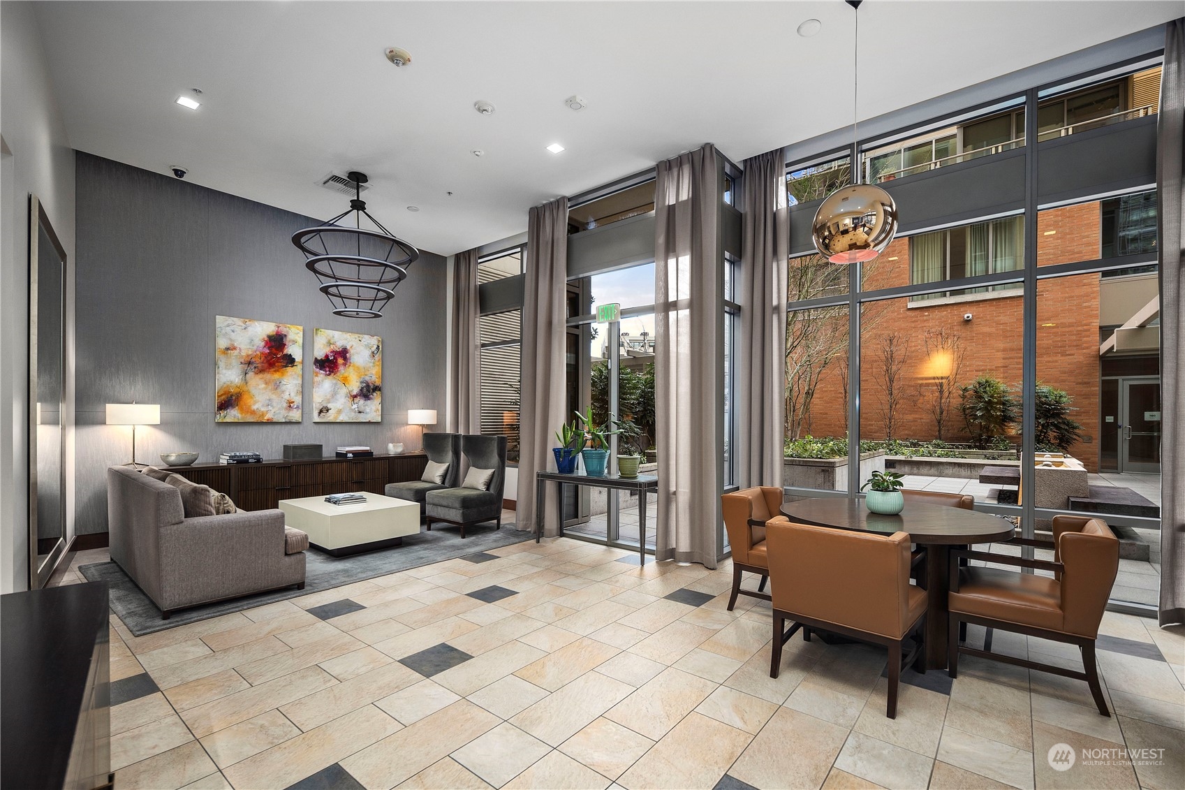 910 Lenora Street, Unit S1003 Seattle, WA 98121 - Photo 24 of 28 a outdoor living space with furniture