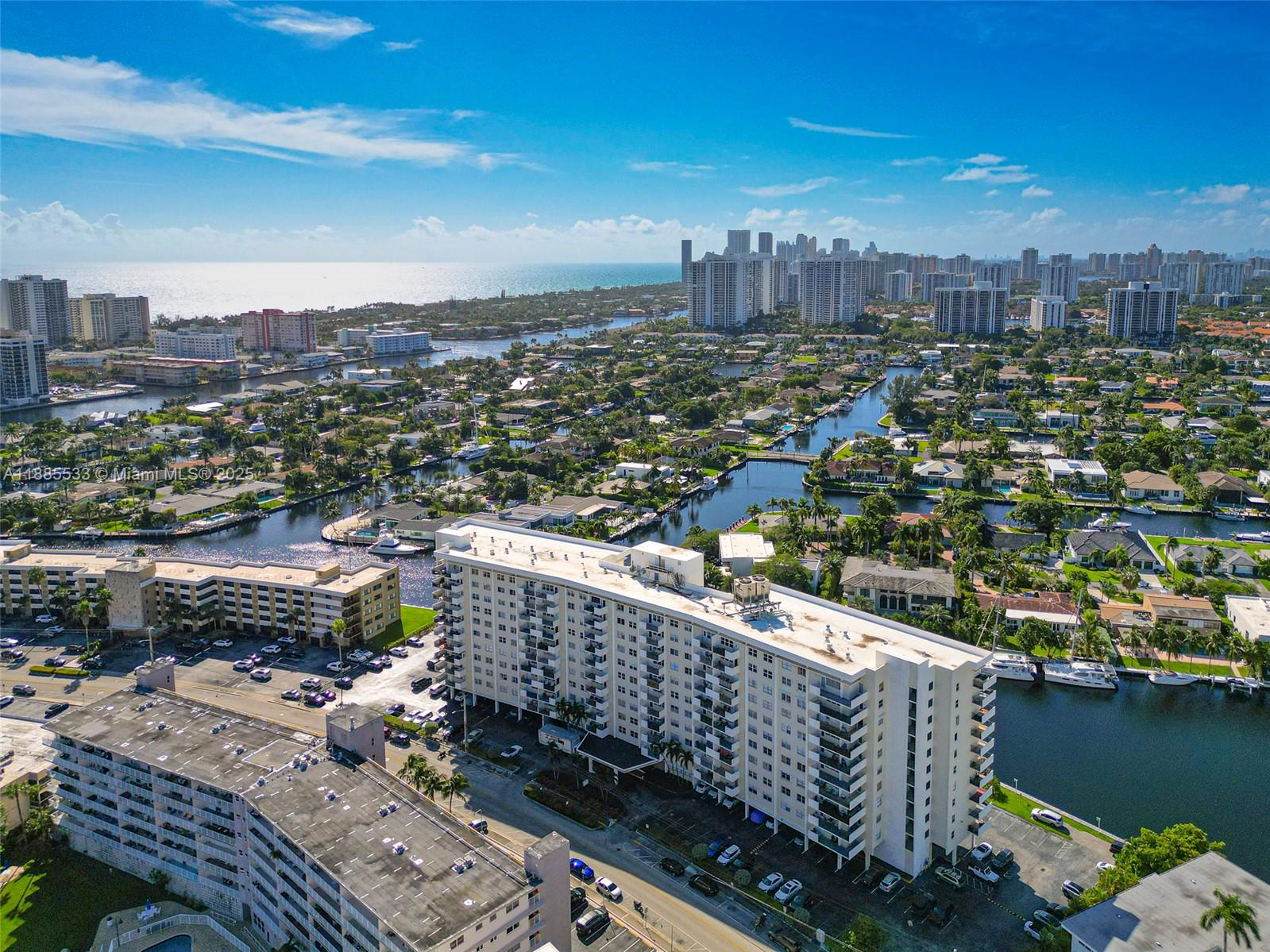 401 Golden Isles Drive, Unit 908 Hallandale Beach, FL 33009 - Photo 15 of 23 a view of a city