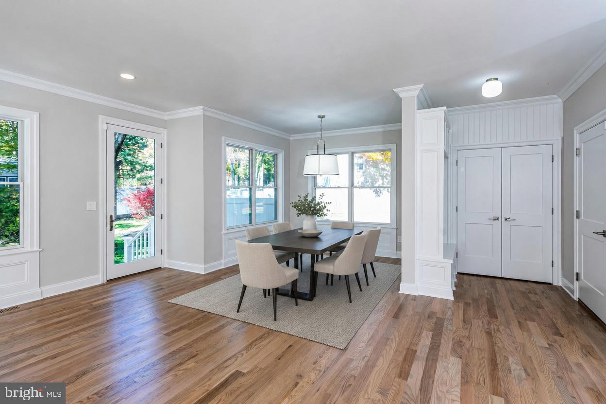 576 Ewing Street Princeton, NJ 08540 - Photo 25 of 61 a view of a dining room with furniture and wooden floor