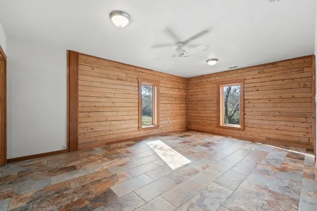 wooden floor with an empty room and wooden floor