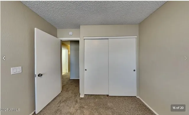 a view of closet area