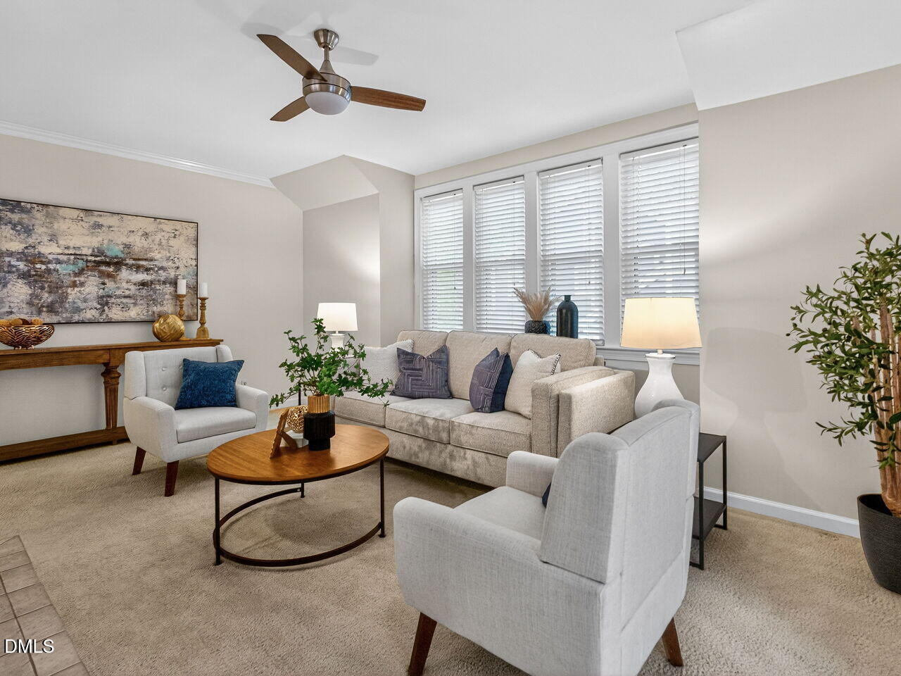 5953 Sentinel Drive Raleigh, NC 27609 - Photo 9 of 33 009-1280x960-living-room