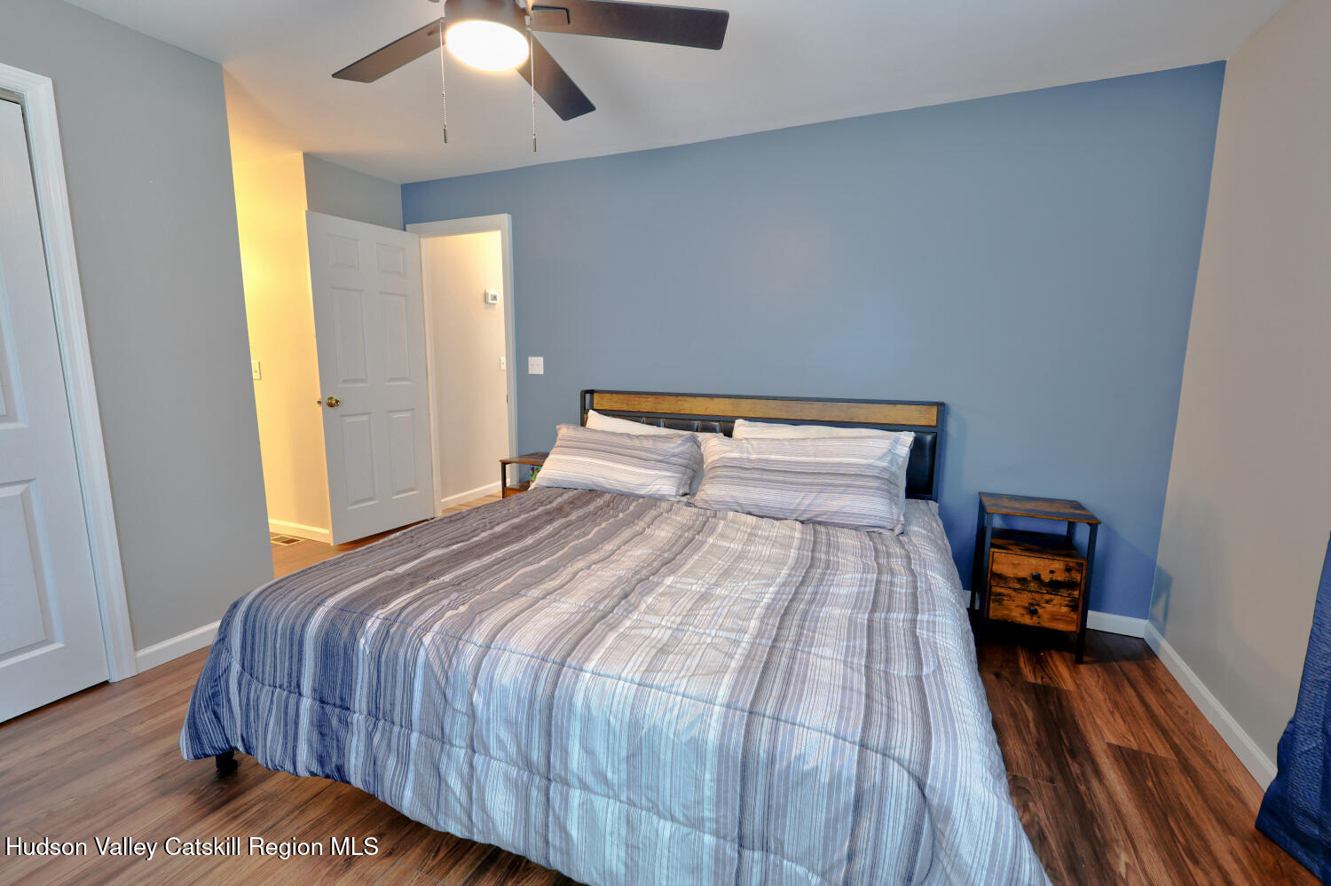 626 Bross Street Cairo, NY 12413 - Photo 33 of 78 a bedroom with a bed and a mirror