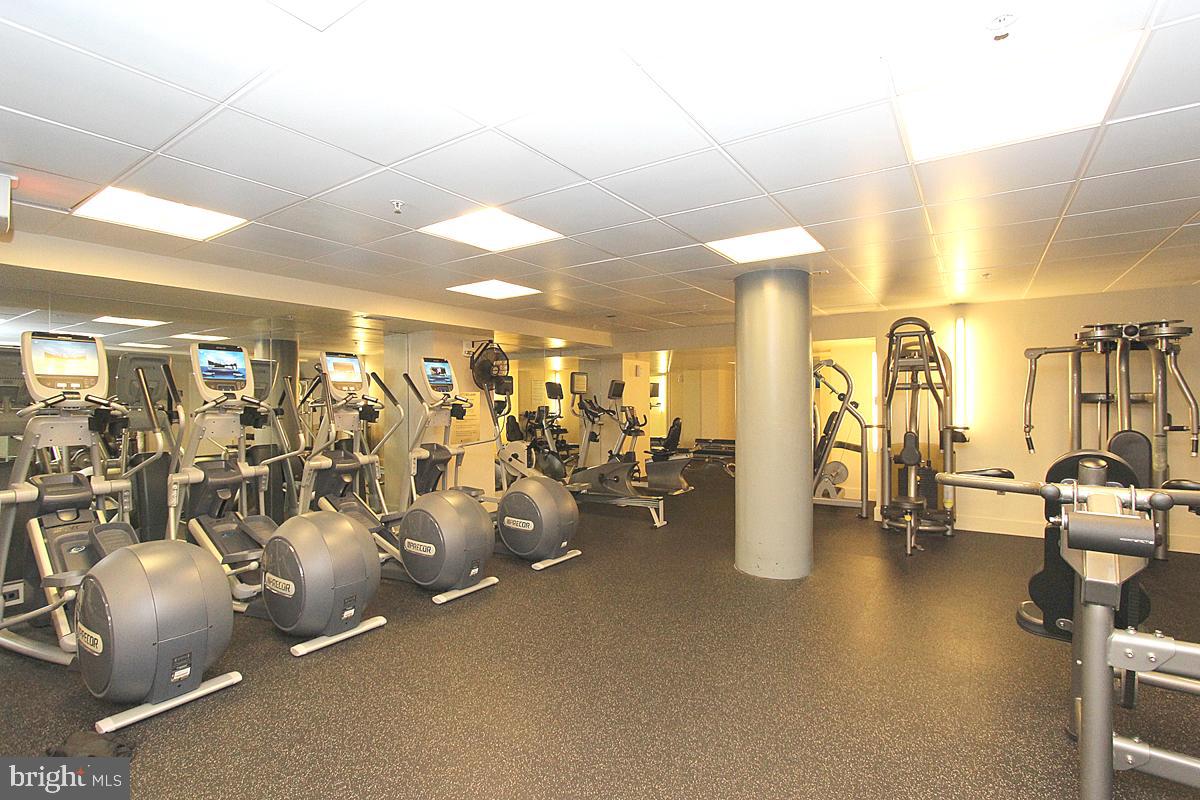 215 I Street Northeast, Unit 111 Washington, DC 20002 - Photo 27 of 34 a view of a room with gym equipment