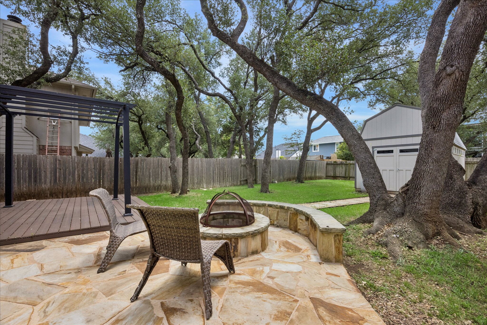 1306 Shady Grove Path Cedar Park, TX 78613 - Photo 33 of 40 a view of outdoor space yard and patio