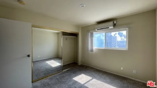 a close view of closet