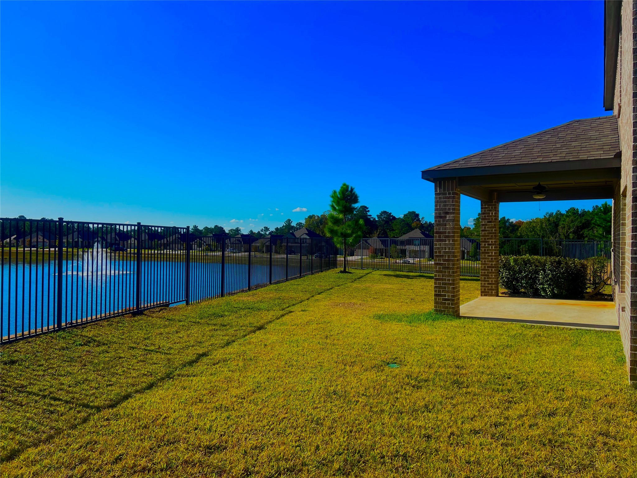 708 Fallen Hemlock Court Conroe, TX 77304 - Photo 13 of 15 a view of swimming pool with a yard
