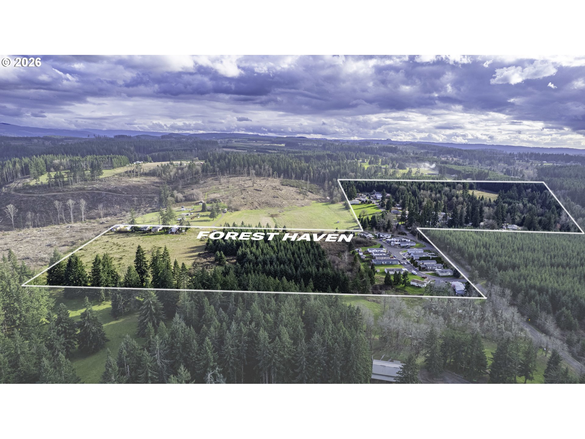 15931 South Forest Haven Road Molalla, OR 97038 - Photo 4 of 7 a view of an aerial view of a house