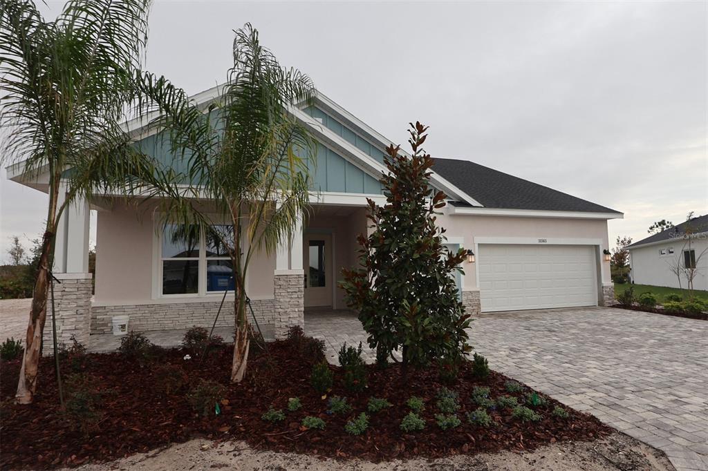 31583 Hayman Loop Wesley Chapel, FL 33545 - Photo 1 of 14 a front view of a house with a yard