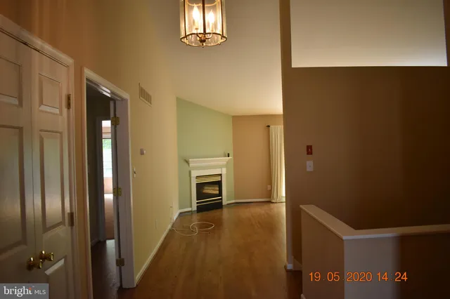 wooden floor in a gallery