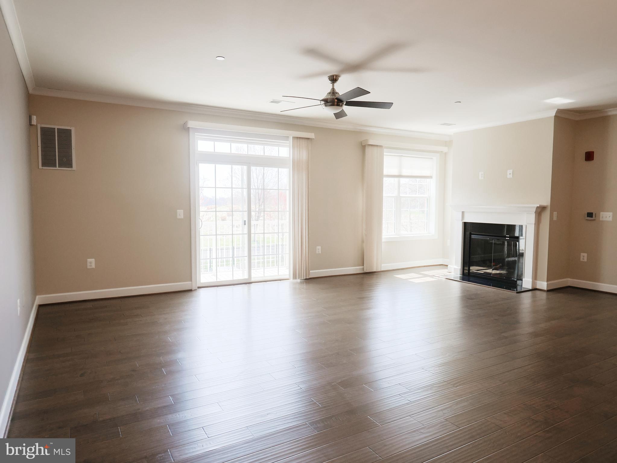 10530 Resort Road, Unit 102 Ellicott City, MD 21042 - Photo 5 of 41 Living Room with fireplace