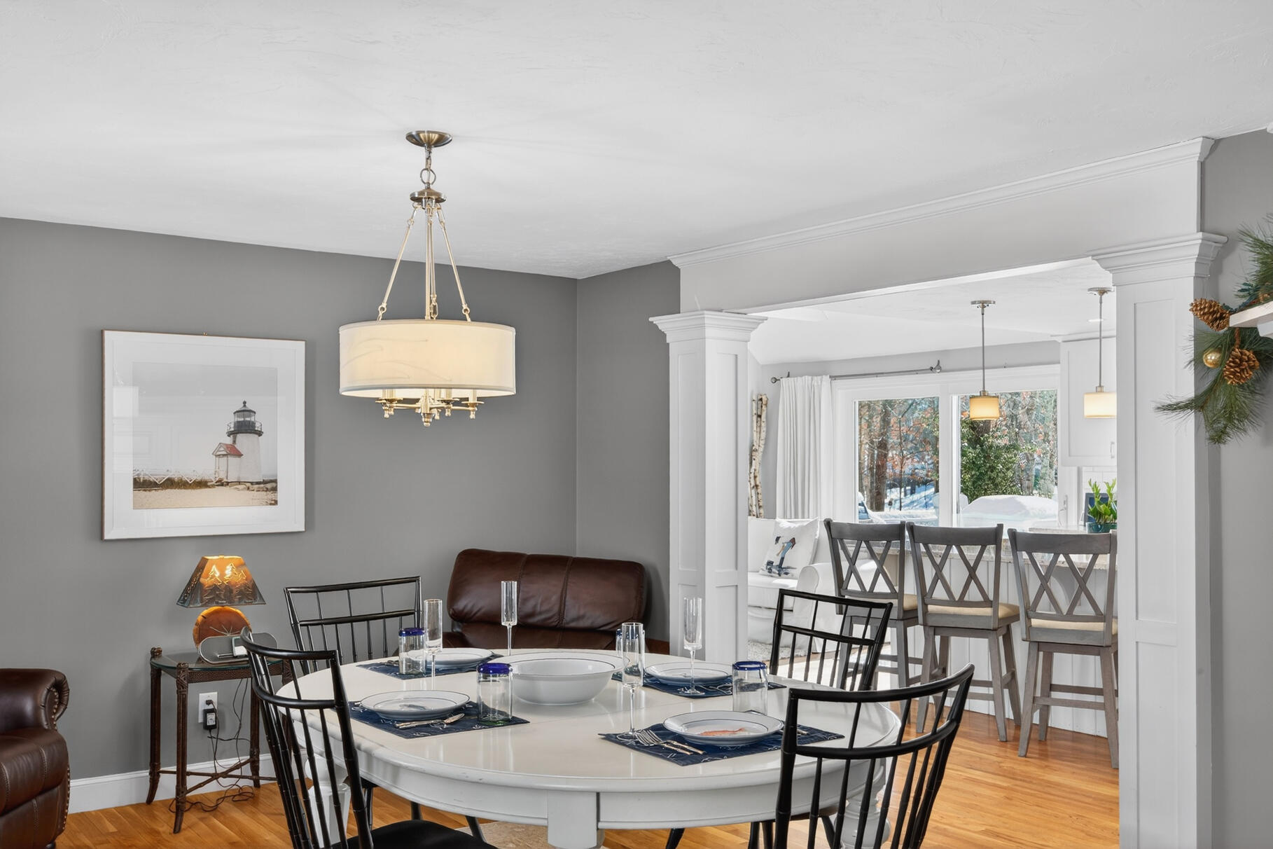48 Holly Ridge Drive Sandwich, MA 02563 - Photo 13 of 48 a view of a dining room with furniture window and outside view