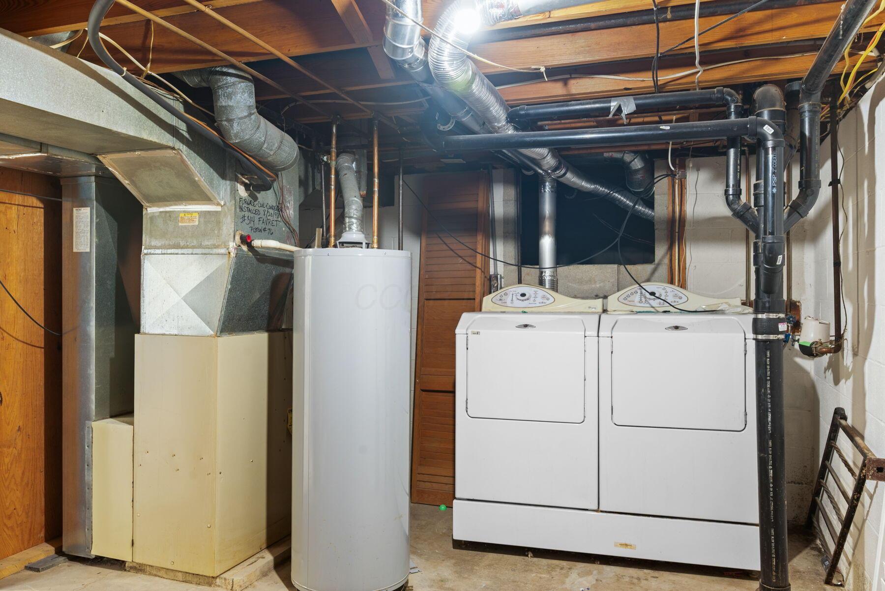 180 Landover Road Columbus, OH 43230 - Photo 59 of 60 lower level laundry mechanical room