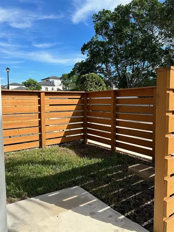 a view of outdoor space and deck