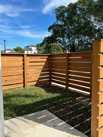 a view of outdoor space and deck
