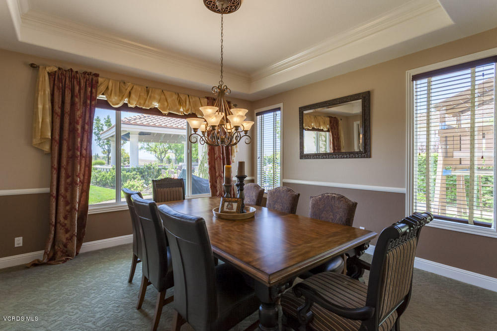 12054 Nelson Road Moorpark, CA 93021 - Photo 12 of 75 a view of a dining room with furniture window and outside view