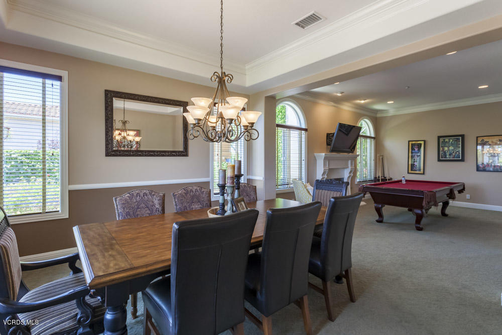 12054 Nelson Road Moorpark, CA 93021 - Photo 14 of 75 a view of a dining room with furniture window and outside view