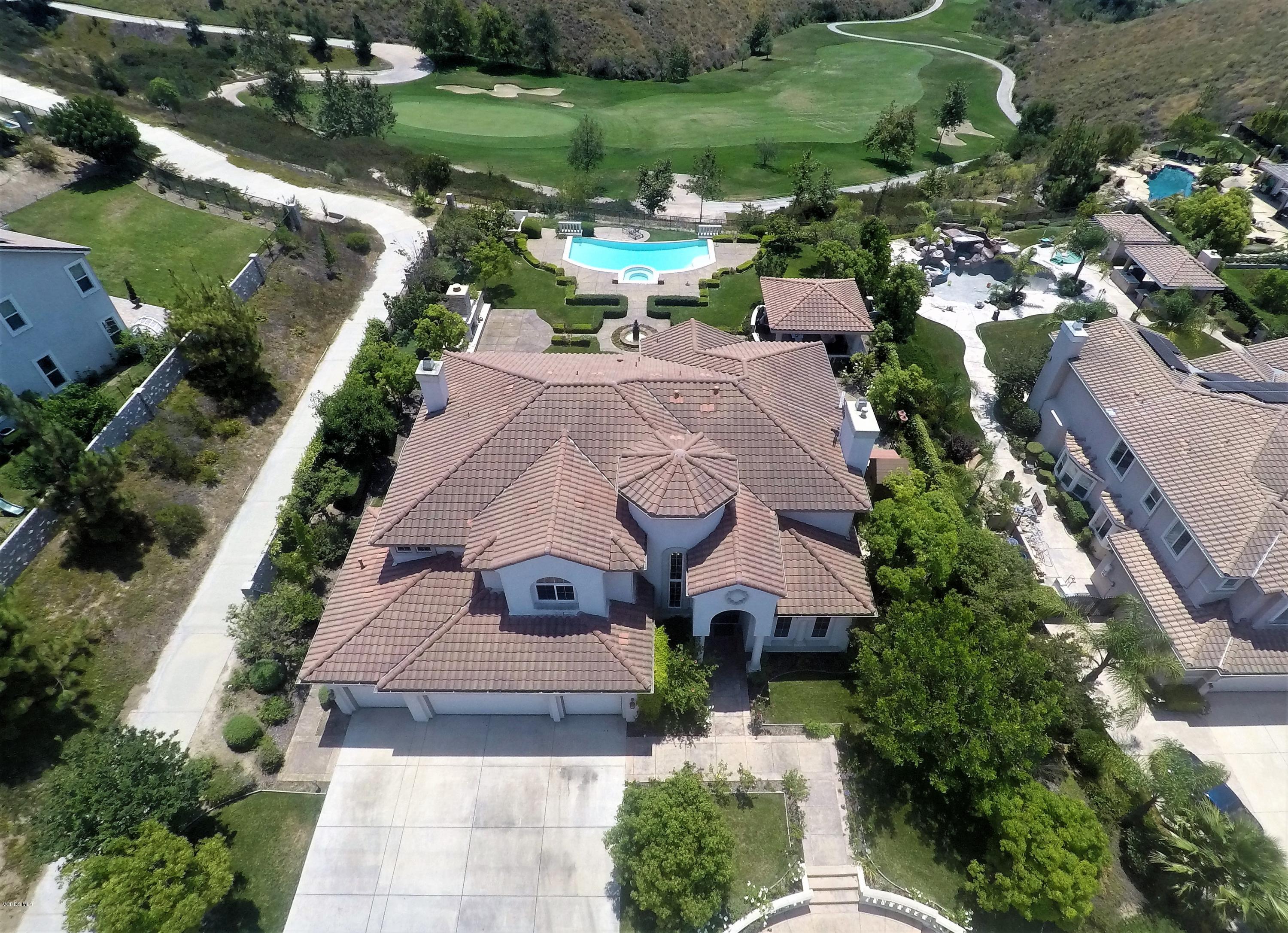 12054 Nelson Road Moorpark, CA 93021 - Photo 65 of 75 an aerial view of a house with outdoor space