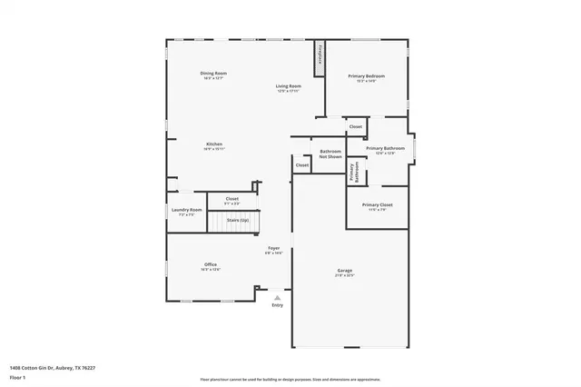 $384,900 | 1408 Cotton Gin Drive, Savannah, TX 76227