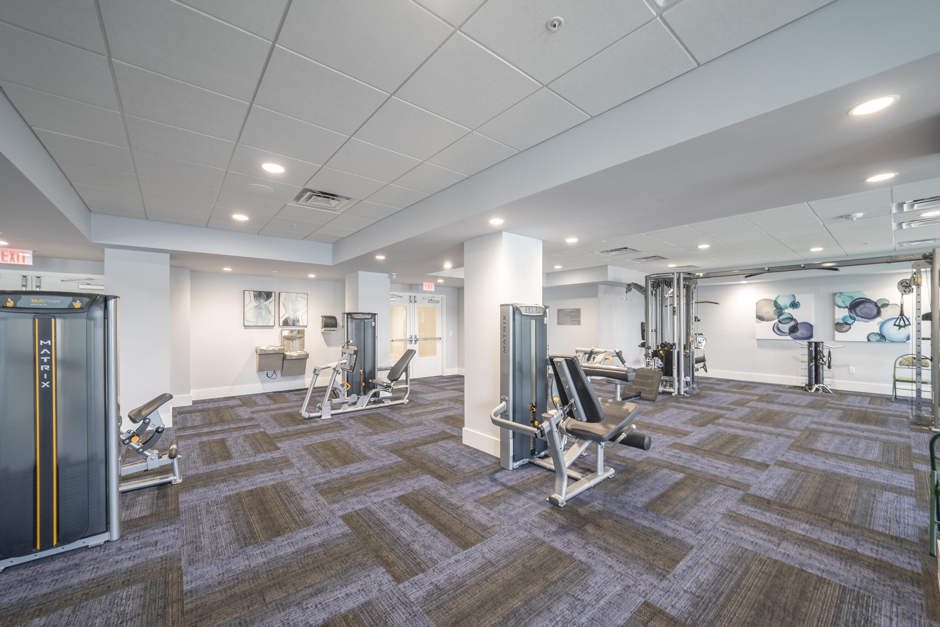 6065 Sunny Manor Court Delray Beach, FL 33484 - Photo 44 of 58 a view of a room with gym equipment
