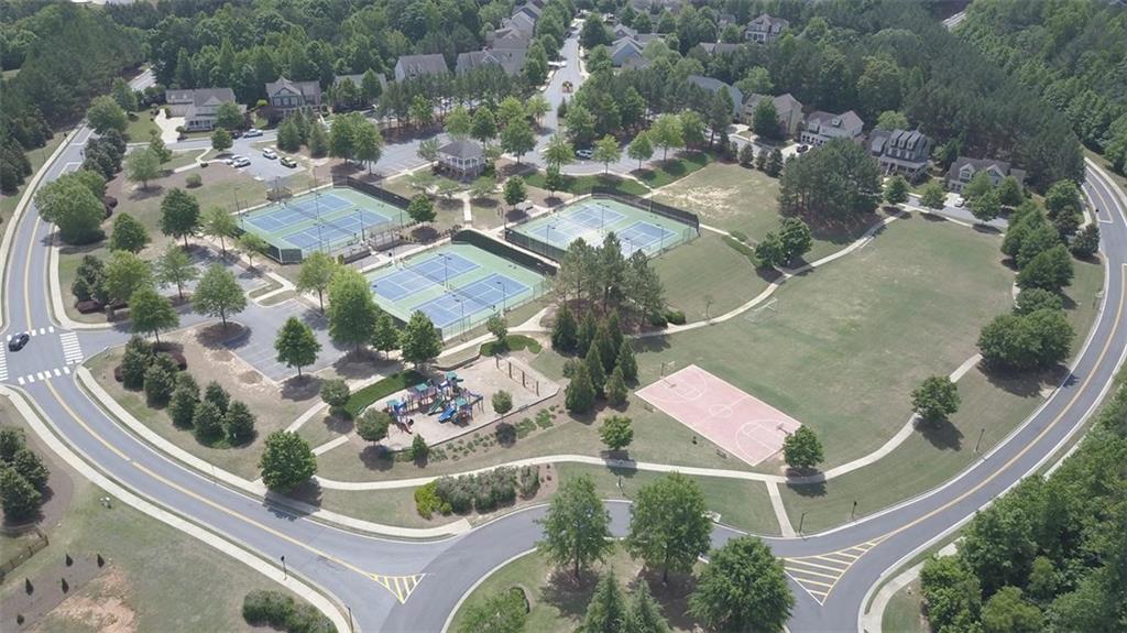 150 Jaime Drive Canton, GA 30114 - Photo 33 of 34 an aerial view of residential houses with outdoor space