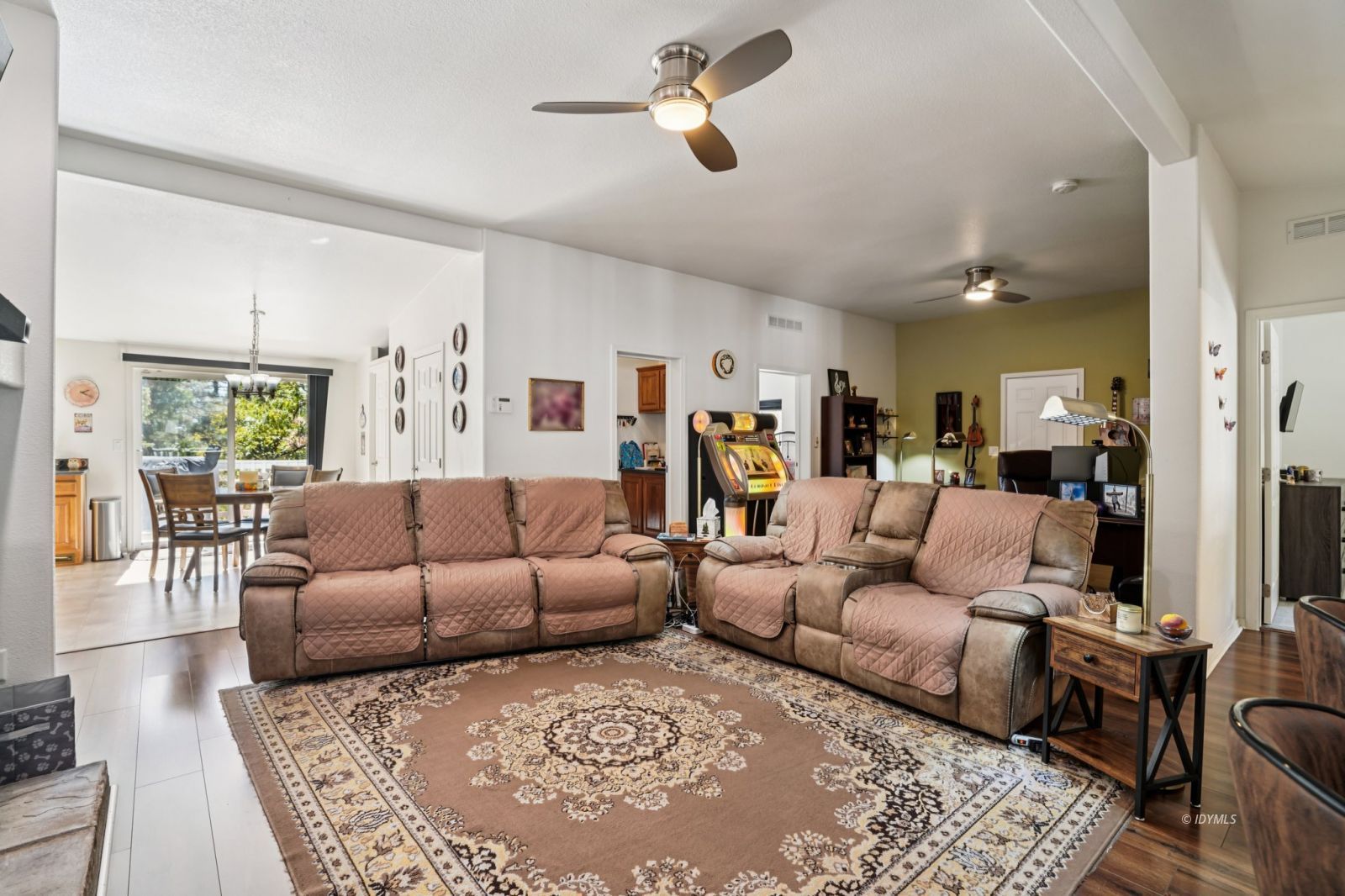 25001 Rim Rock Road Idyllwild, CA 92549 - Photo 9 of 50 a living room with furniture and a rug