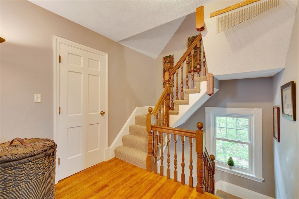 2 Deane Avenue Winthrop, MA 02152 - Photo 27 of 42 a view of staircase with white walls and a window