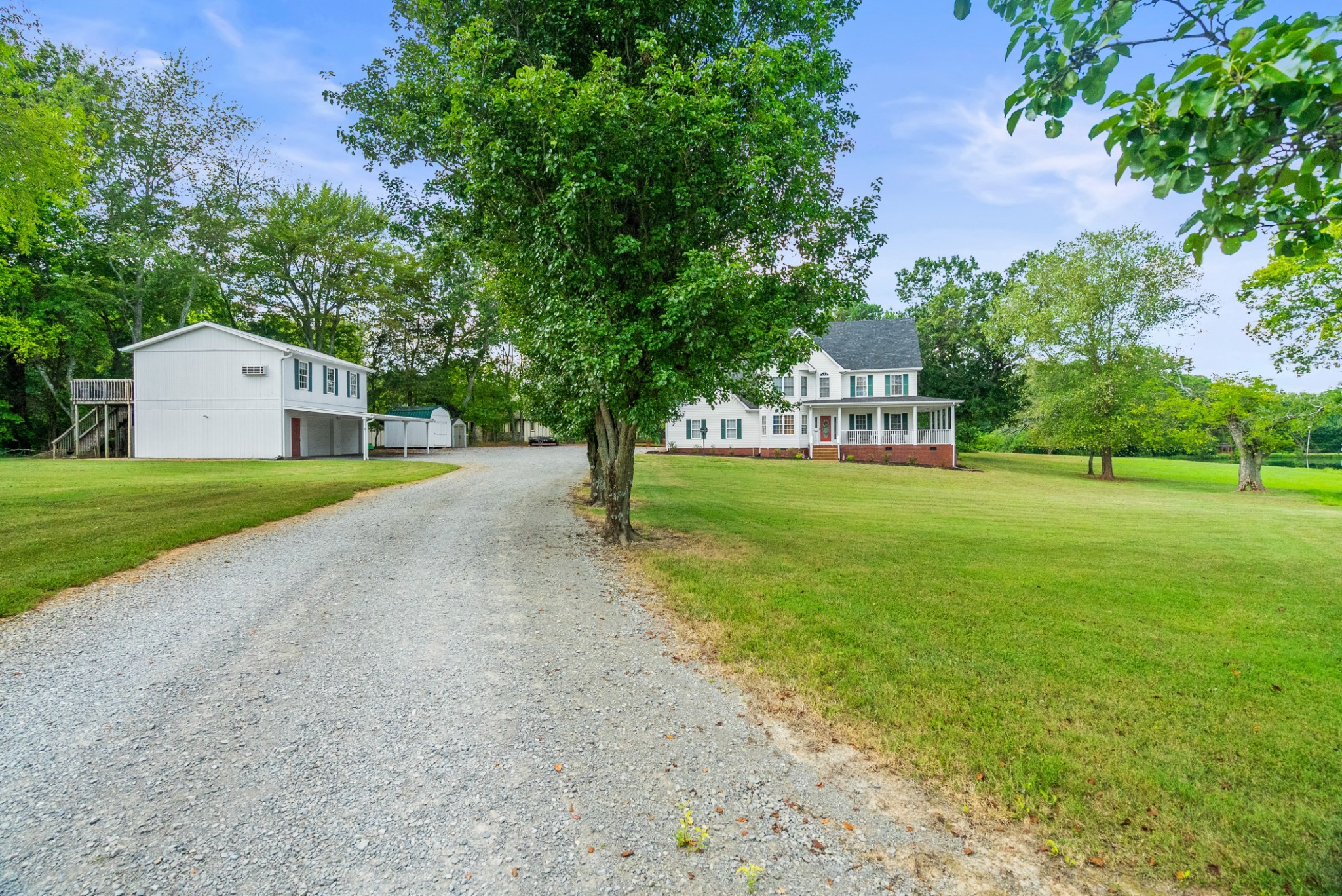 116 Old Parkers Chapel Road Portland, TN 37148 - Photo 15 of 64 a view of a park with large trees
