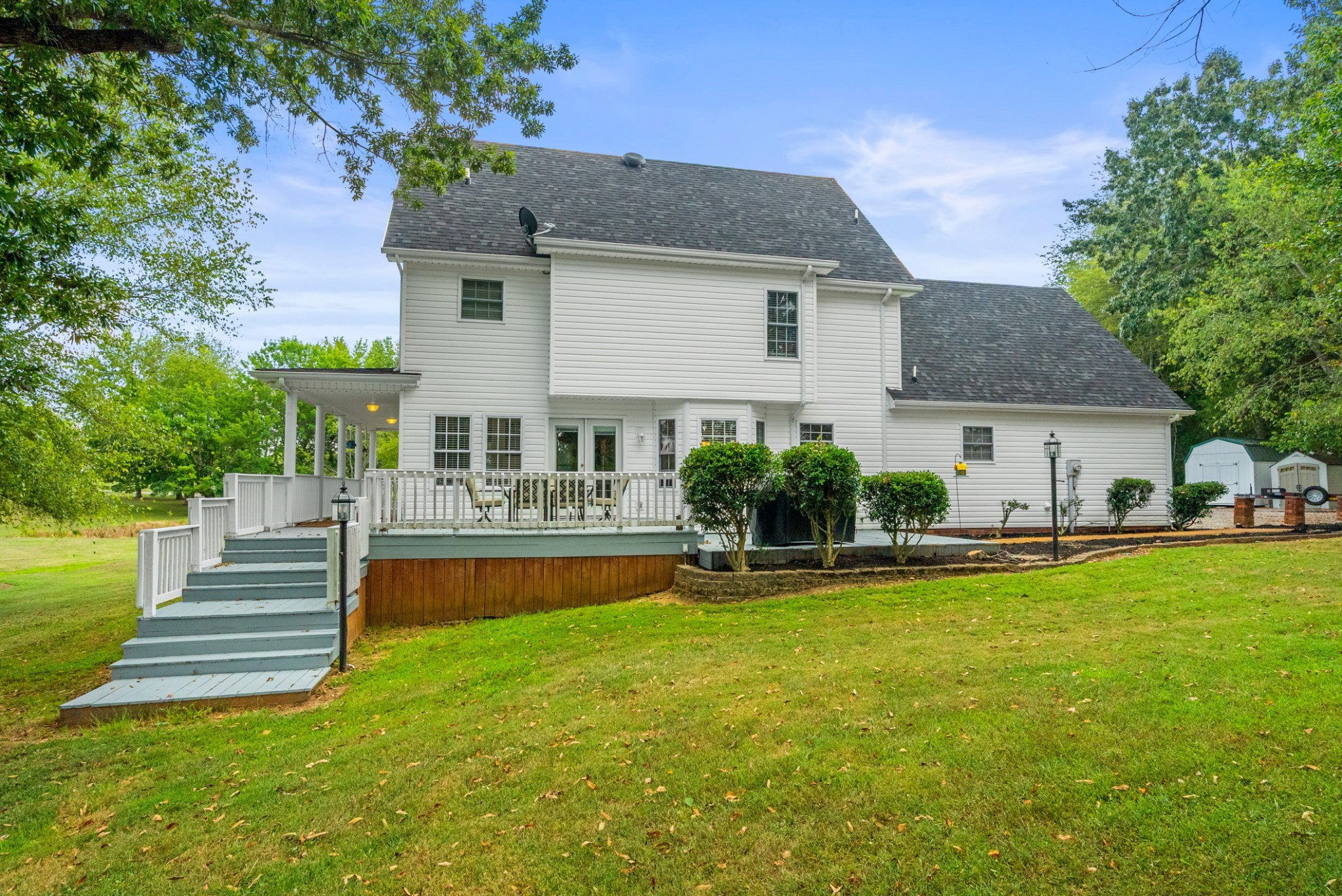 116 Old Parkers Chapel Road Portland, TN 37148 - Photo 57 of 64 a front view of house with yard and outdoor seating