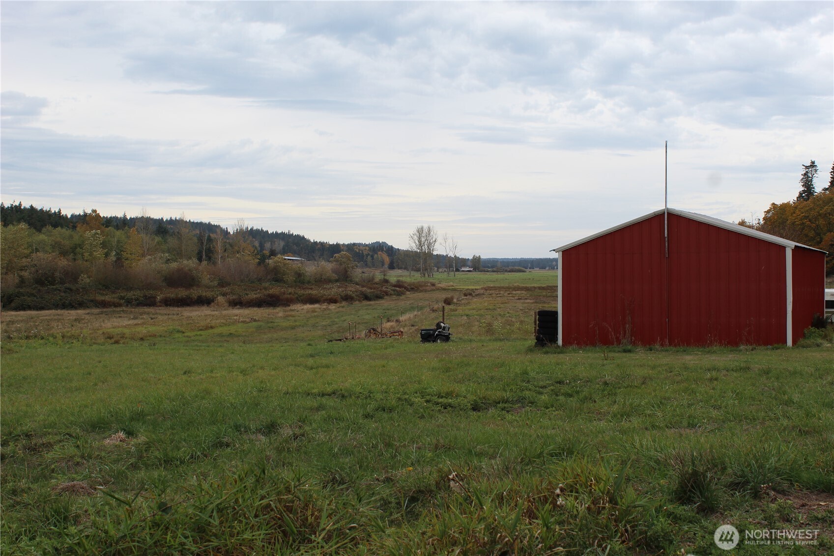 a view of a back yard