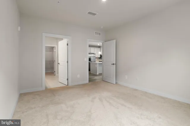 a view of empty room