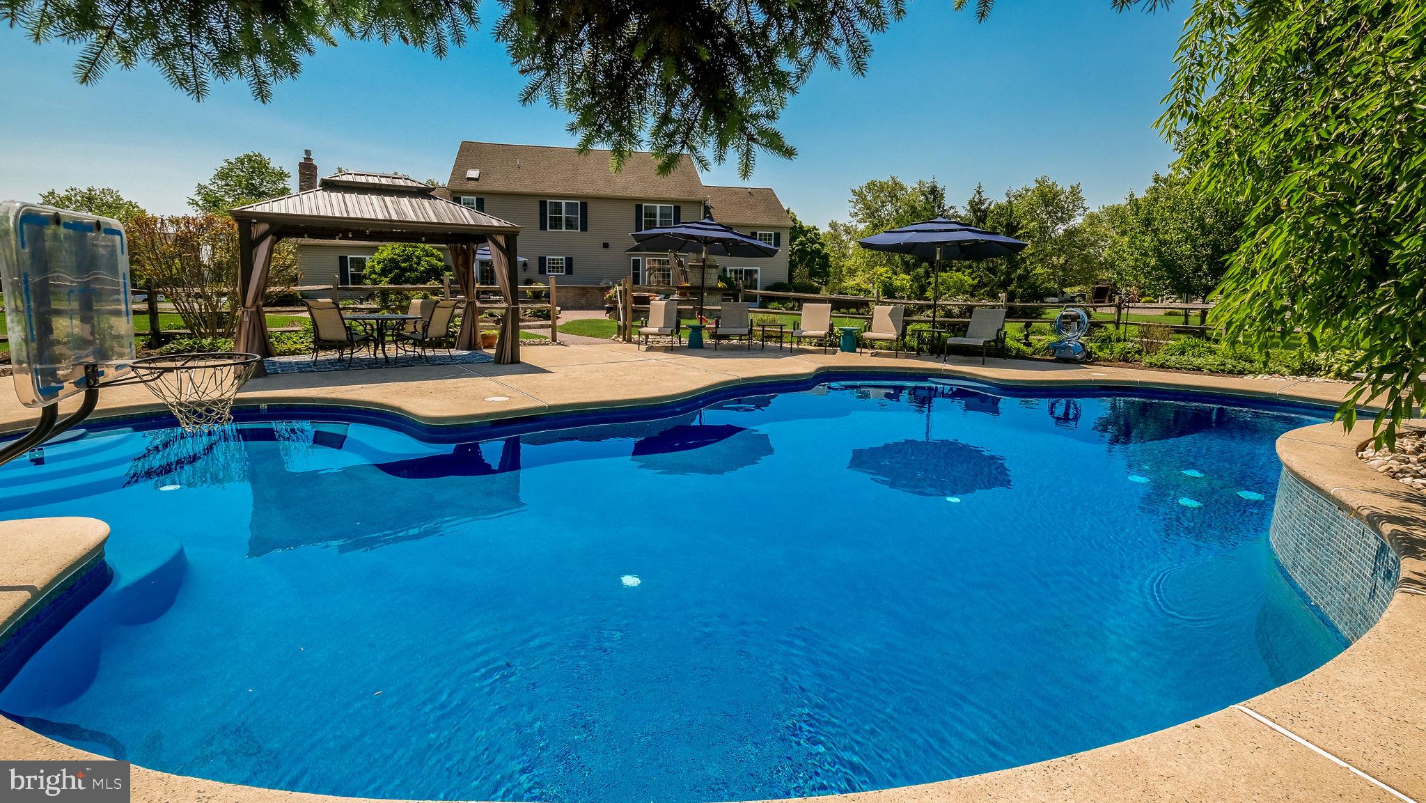 4805 Cheshire Road Doylestown, PA 18902 - Photo 54 of 89 Large Pool - 3' to 8.5'