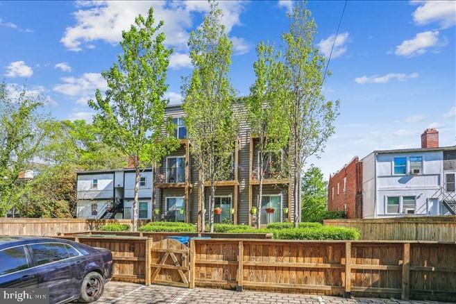 1340 Nicholson Street Northwest, Unit 2 Washington, DC 20011 - Photo 27 of 31 front view of a building with a garden