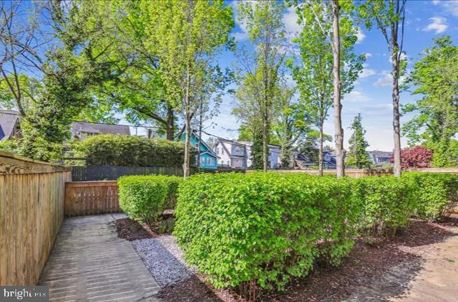 1340 Nicholson Street Northwest, Unit 2 Washington, DC 20011 - Photo 30 of 31 a view of a garden with pathway
