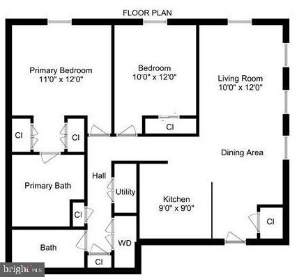 1340 Nicholson Street Northwest, Unit 2 Washington, DC 20011 - Photo 3 of 31 a picture of a floor plan