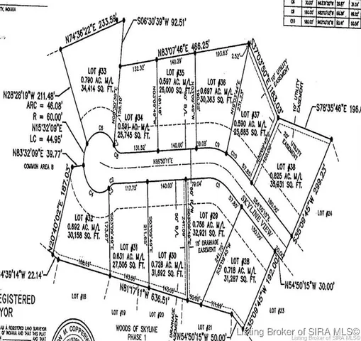 $88,900 | Lot 34 Skyline Drive, Floyds Knobs, IN 47119