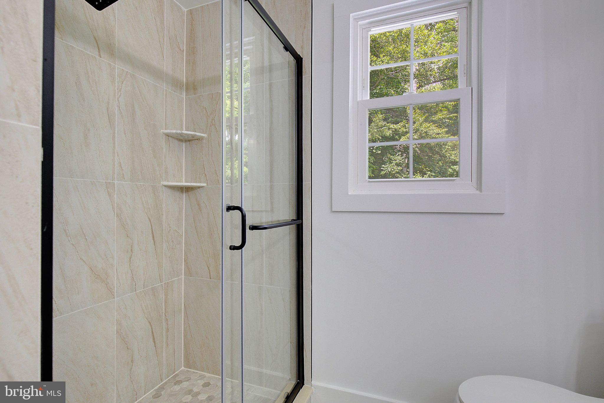 1107 Swan Creek Road Fort Washington, MD 20744 - Photo 46 of 72 Primary Ensuite modern shower with natural light.