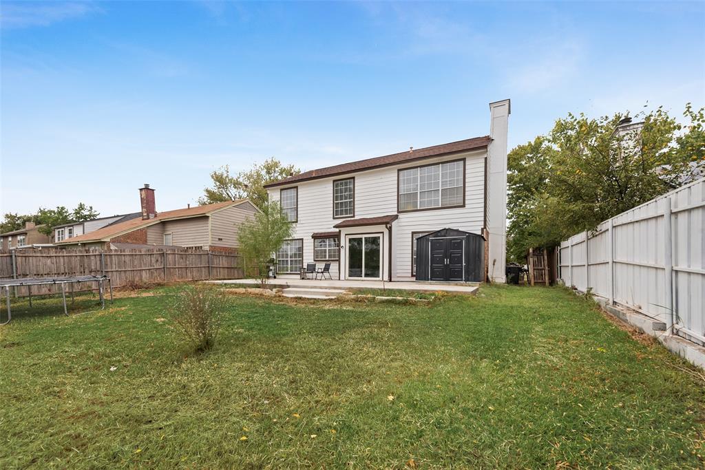 2629 Coldstream Drive Fort Worth, TX 76123 - Photo 24 of 24 a view of a house with a yard and sitting area