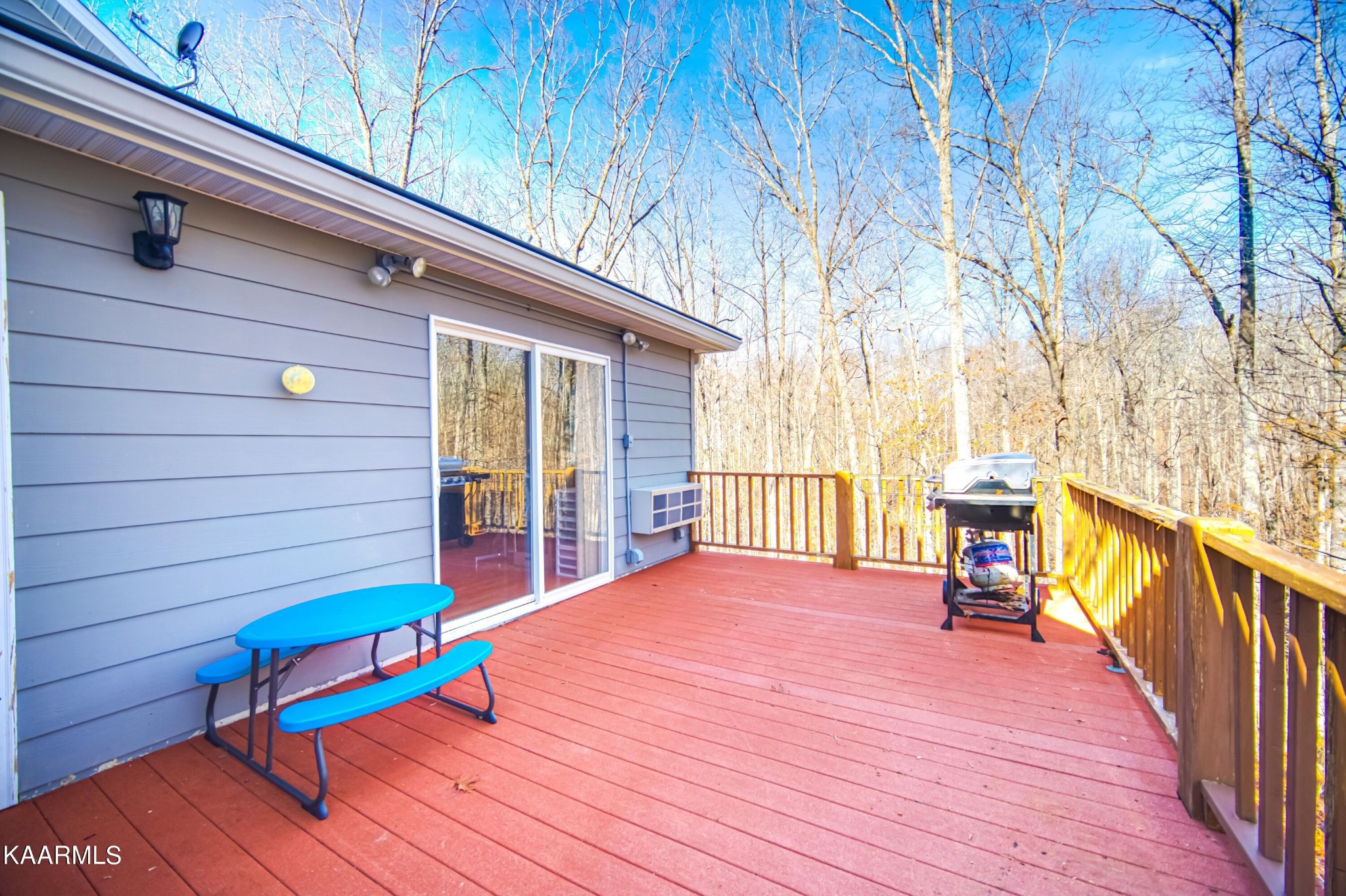 469 E Cove Monterey, TN 38574 - Photo 33 of 34 a balcony with wooden floor and furniture