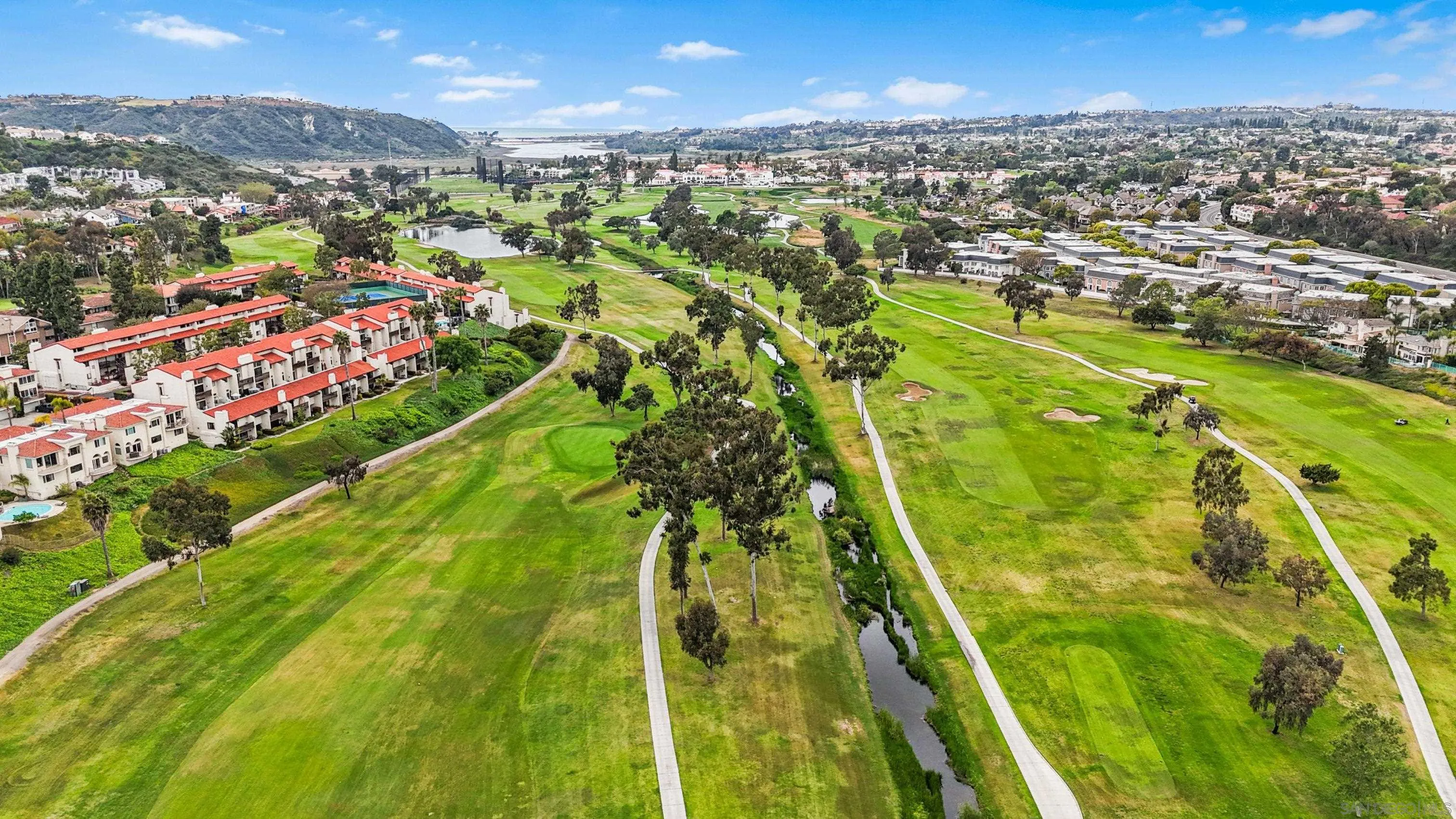 2544 Navarra Drive, Unit 5 Carlsbad, CA 92009 - Photo 39 of 39 an aerial view of residential houses with outdoor space