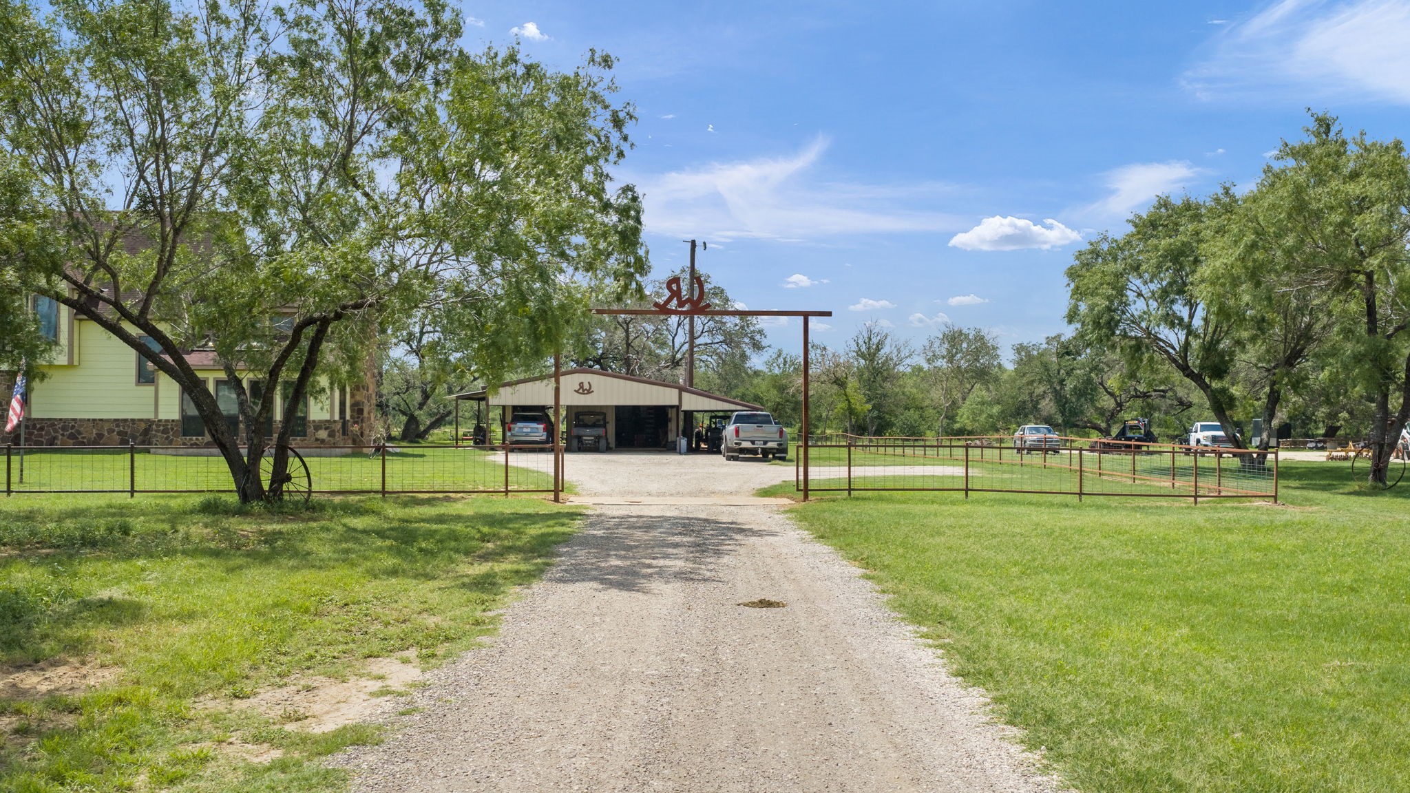 11970 Sulphur Springs Road Adkins, TX 78101 - Photo 2 of 50 home is fenced in within the 46 acres of land