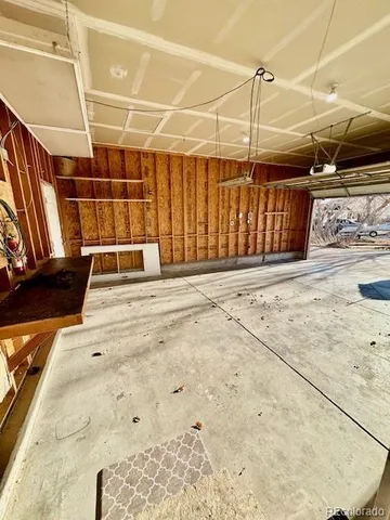 a view of a balcony with an ocean view