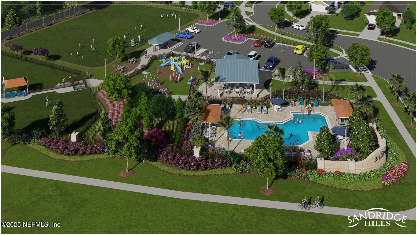 2939 Darlington Oak Road Green Cove Springs, FL 32043 - Photo 3 of 5 an aerial view of a residential houses with outdoor space and street view