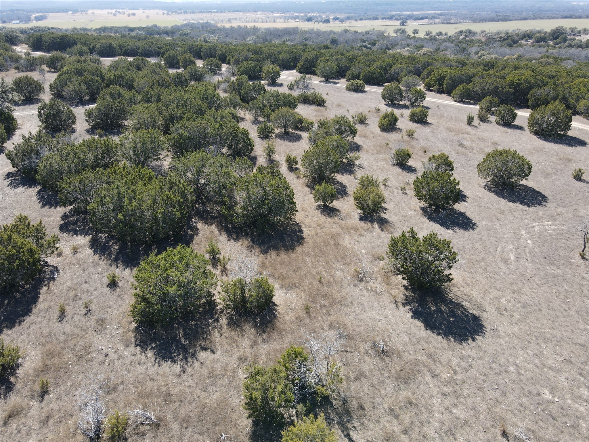 1 County Road 111 Hamilton, TX 76531 - Photo 6 of 32 an aerial view of a house with a yard