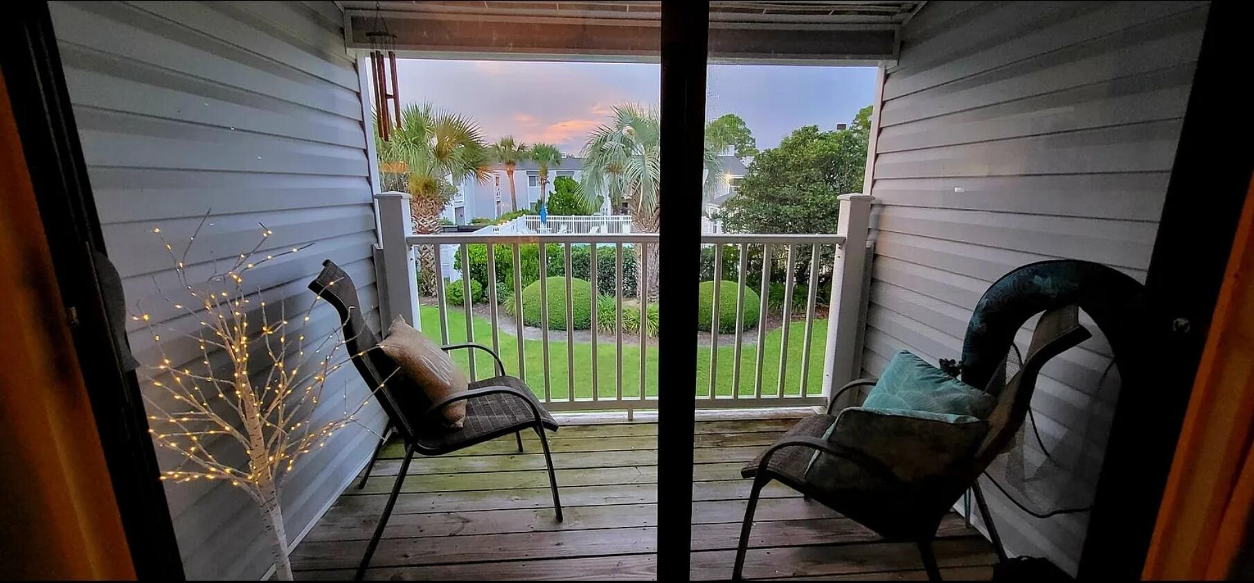 101 Old Ferry Road, Unit 18C Shalimar, FL 32579 - Photo 8 of 9 Back porch