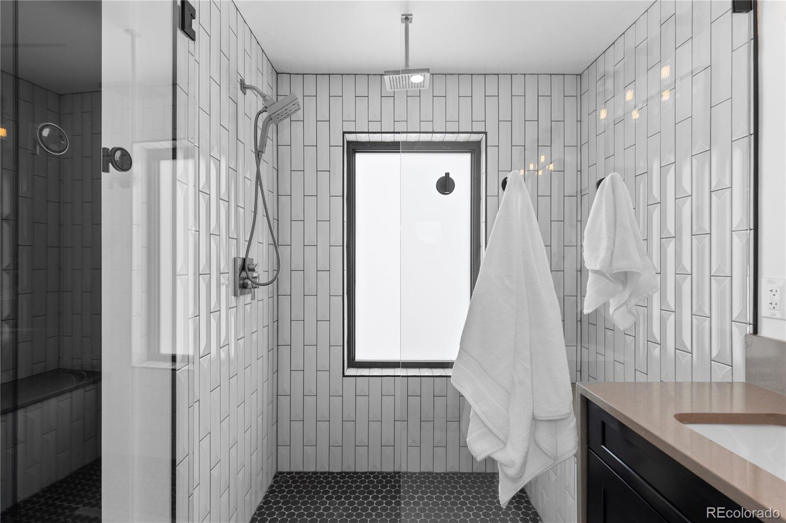 1655 Wolff Street Denver, CO 80204 - Photo 25 of 50 a bathroom with a sink and a shower