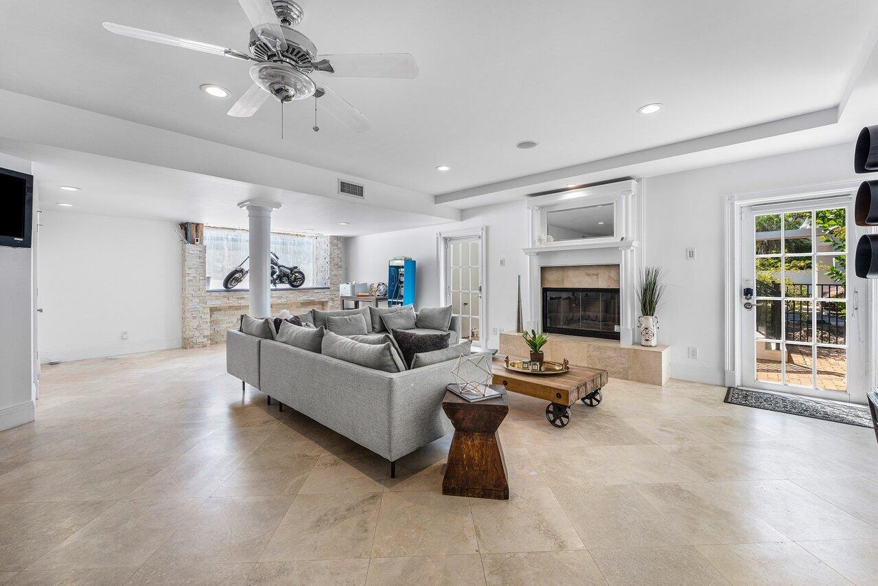 6080 Old Ocean Boulevard Ocean Ridge, FL 33435 - Photo 37 of 50 Lower Level Family Room 2