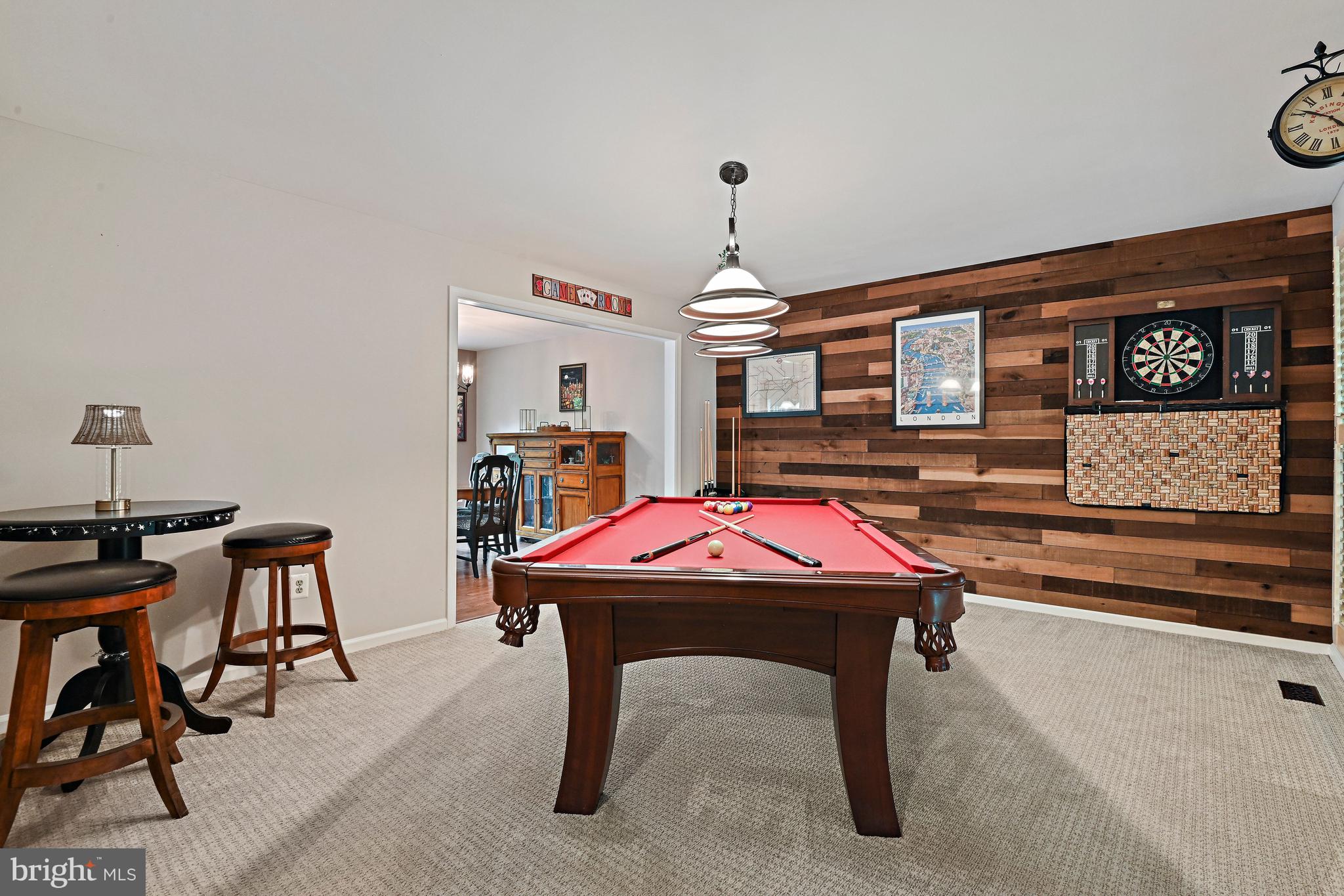 9830 Faust Drive Vienna, VA 22182 - Photo 8 of 75 Living room dedicated as a billiards room