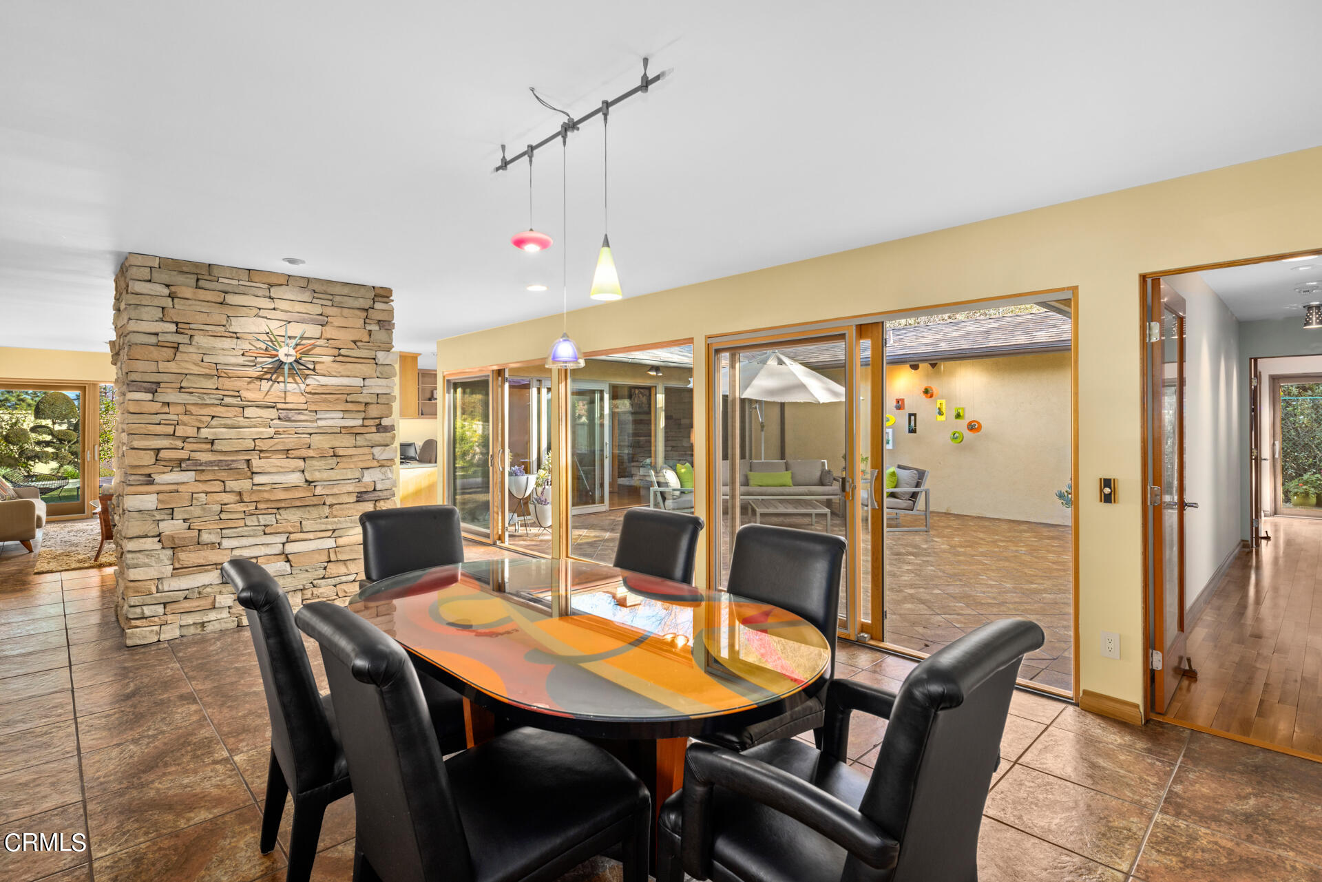 1470 Pegfair Estates Drive Pasadena, CA 91103 - Photo 13 of 48 a view of a dining room with furniture window and wooden floor