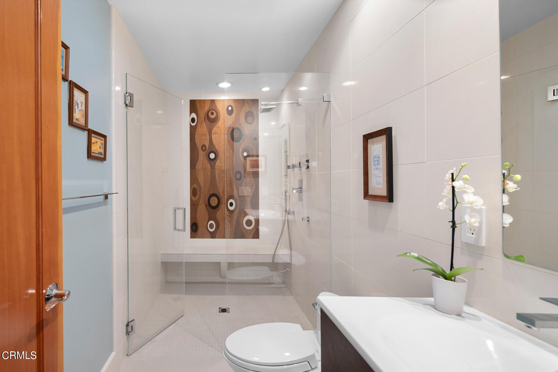 1470 Pegfair Estates Drive Pasadena, CA 91103 - Photo 33 of 48 a bathroom with a sink toilet and shower